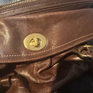 Vintage Coach bag! Beautiful soft leather.